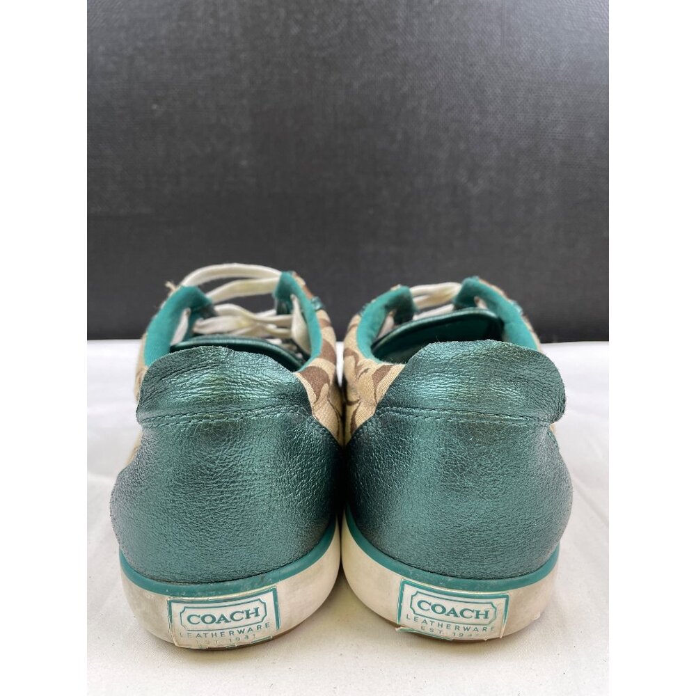 Coach Barrett Women's Canvas Sneakers / Shoes Size 9B SKU 4245 - Picture 6 of 8